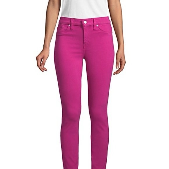 HUDSON Magenta Nico Skinny Jeans - Picture 10 of 10